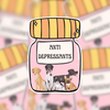 Antidepressants Dog Sticker