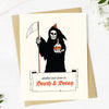 "Another year closer to death & decay" Birthday Card