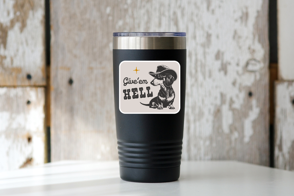 Give'em Hell Sticker