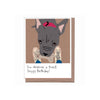 Scratch & Sniff Peanut Butter Treat Birthday Greeting Card