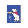 Good Dog Thank You Greeting Card