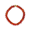 Soul on Fire Rondelle Bracelet  |  Carnelian Gemstone Bracelet