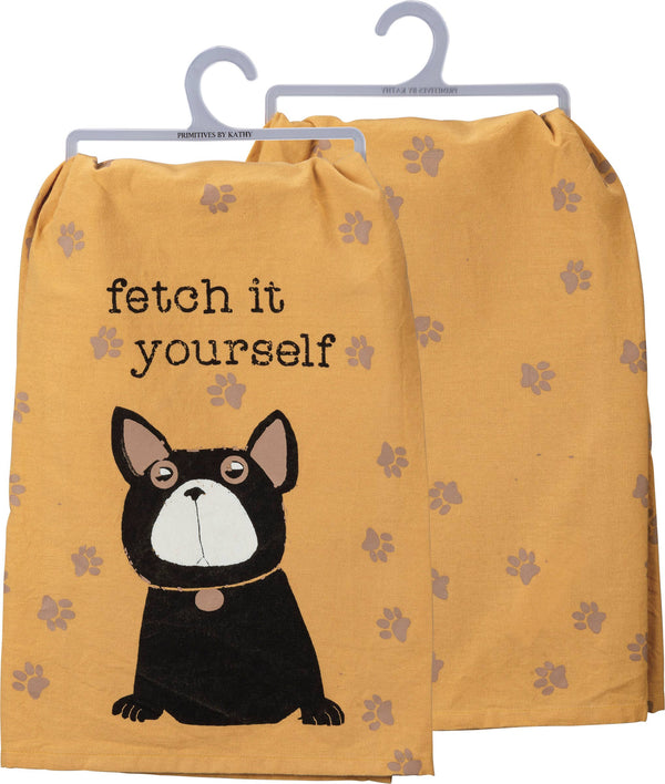 Fetch It Yourself Kitchen Towel