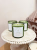 Christmas in July - Green Glass Jars