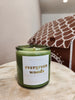 Christmas in July - Green Glass Jars