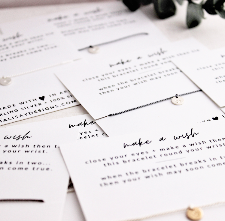 Paw Print Wish Bracelet