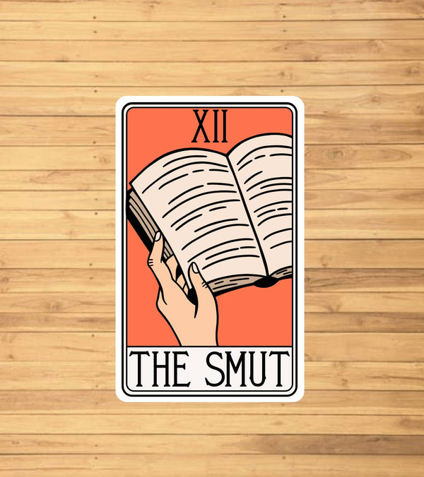 The Smut Book Tarot Card Sticker