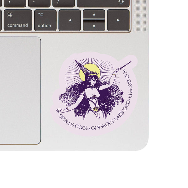 Witchy Woman Vinyl Sticker