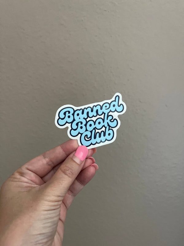 Banned Book Club Sticker