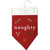 Naughty/Nice Large Collar Bandana