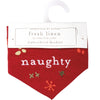 Naughty/Nice Small Collar Bandana