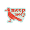 Roadrunner Bird Cute Meep Desert Vinyl Sticker
