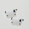 Dachshund Ghost Hair Clip