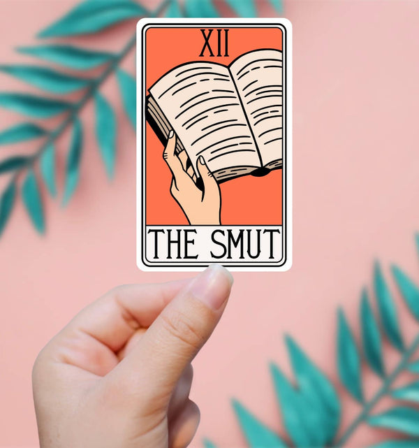 The Smut Book Tarot Card Sticker