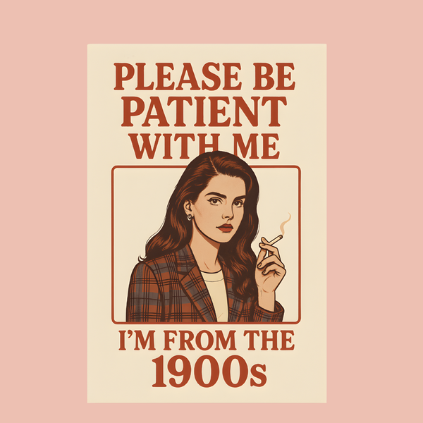 Be Patient With Me Sticker 