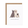 Pooch-as Gracias — Thank You Card