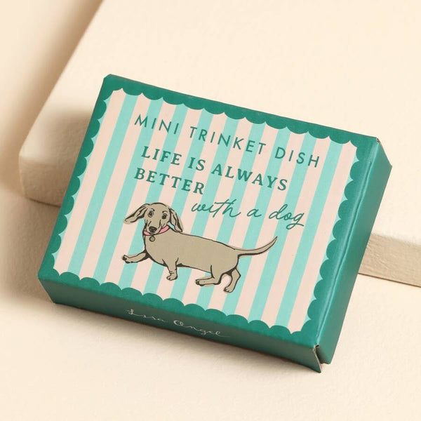 Life Is Always Better With A Dog Trinket Dish