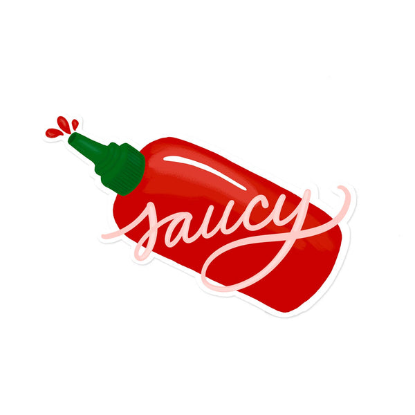 Saucy Sticker | Hot Sauce Sticker