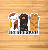 Rock Paper Scissors Sticker