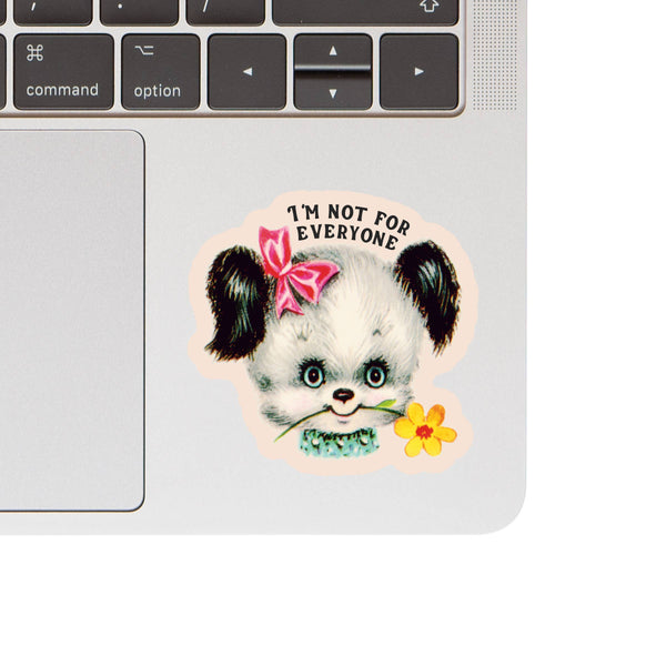 Funny Cringe Retro Puppy High Quality Vinyl Sticker
