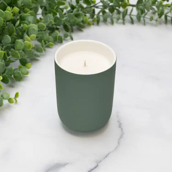 Green Ceramic Tumbler