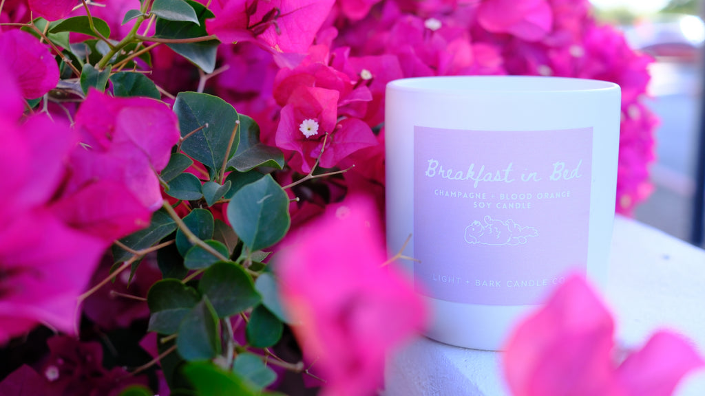 Breakfast in Bed Candle