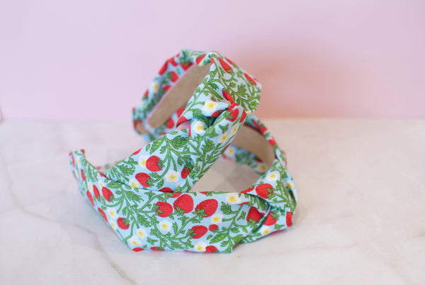 Sweet Strawberries Headband