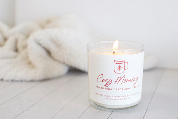 Cozy Morning | Spiced Chai, Cardamom + Cream Soy Candle