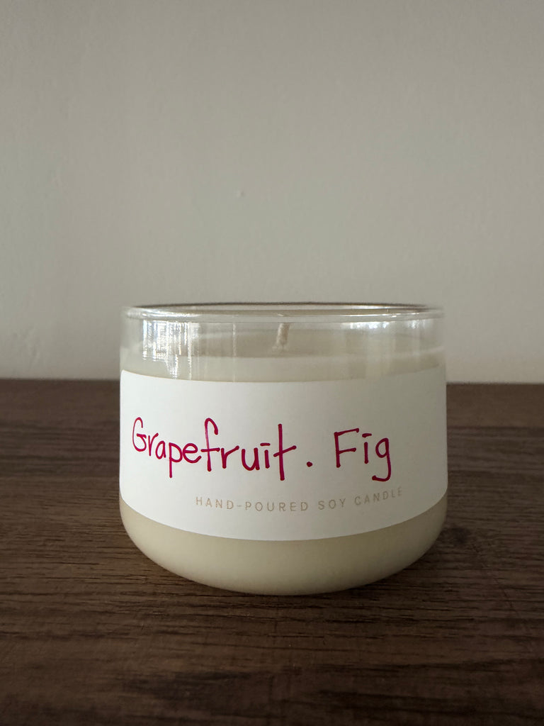 4oz Mini Clear Tumbler Candle