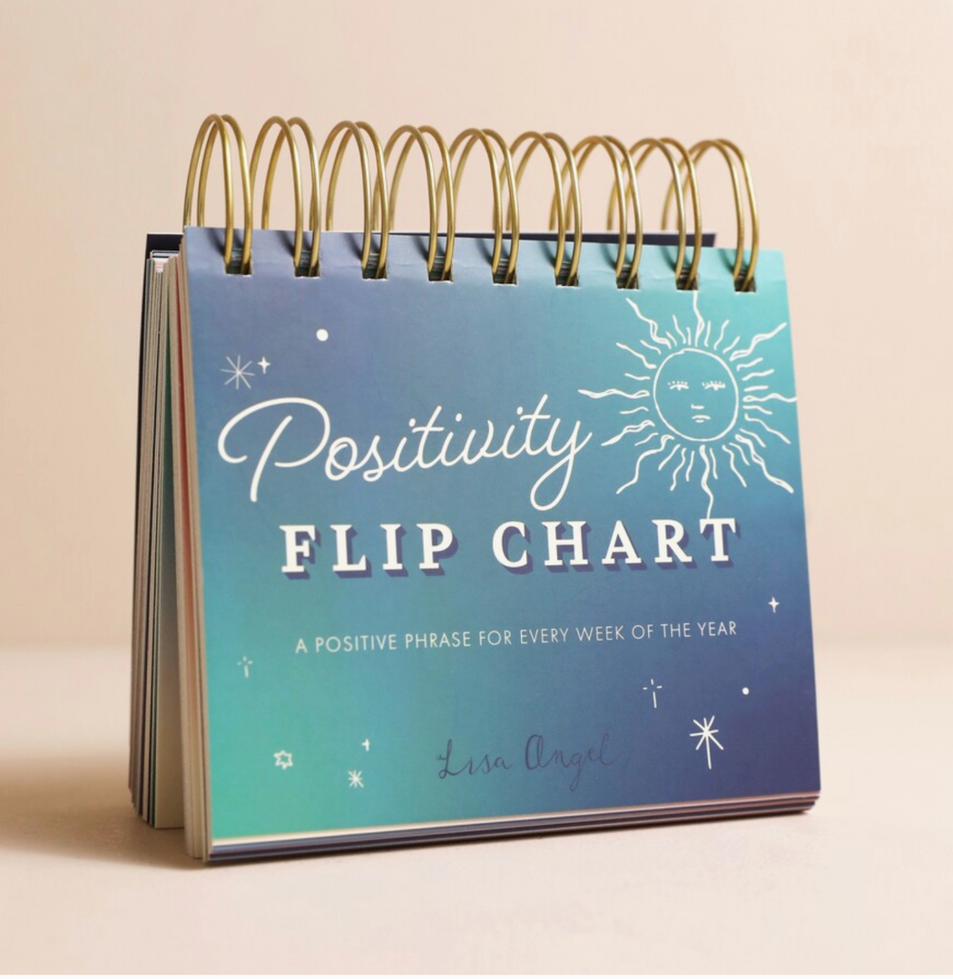 Weekly Positivity Flip Chart – Light + Bark Candle Co.