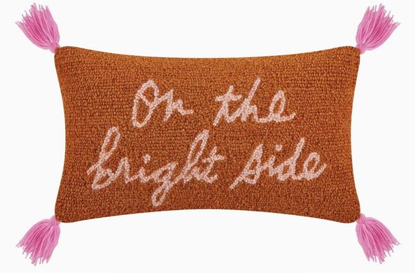 On the Bright Side Hook Pillow
