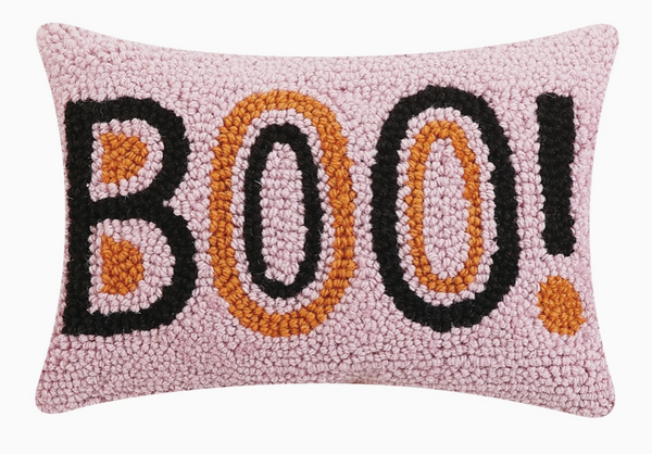 Boo! Hook Pillow