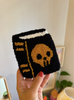 Skull Book Punch Needle Mug Candle Coaster