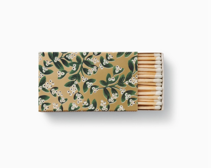 Mistletoe Gold Large Matches