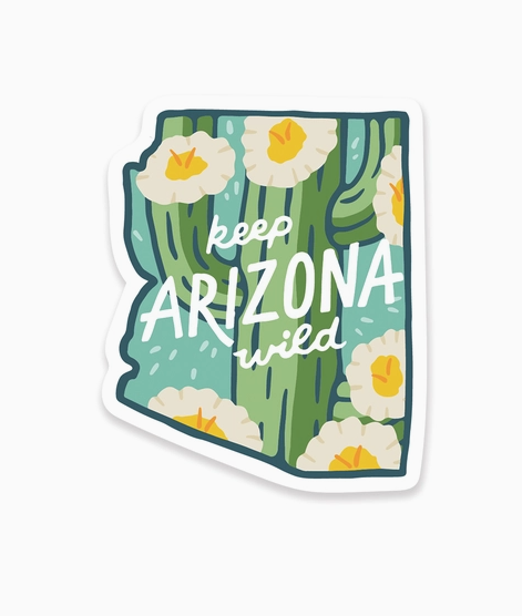 Keep Arizona Wild Vinyl Sticker