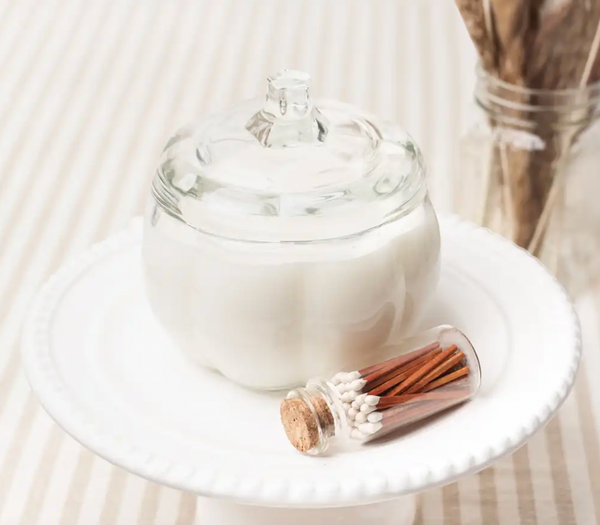 Pumpkin 2-Wick Candle (base only)