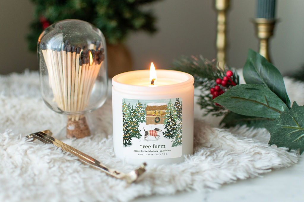 Tree Farm Soy Candle | Fraser Fir, Fresh Balsam + Snow Days