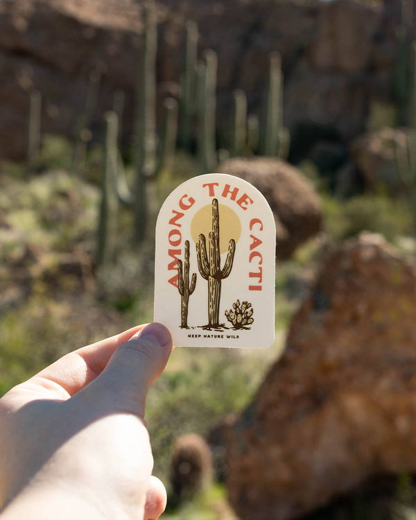 Among the Cacti | Sticker