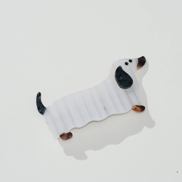Dachshund Ghost Hair Clip