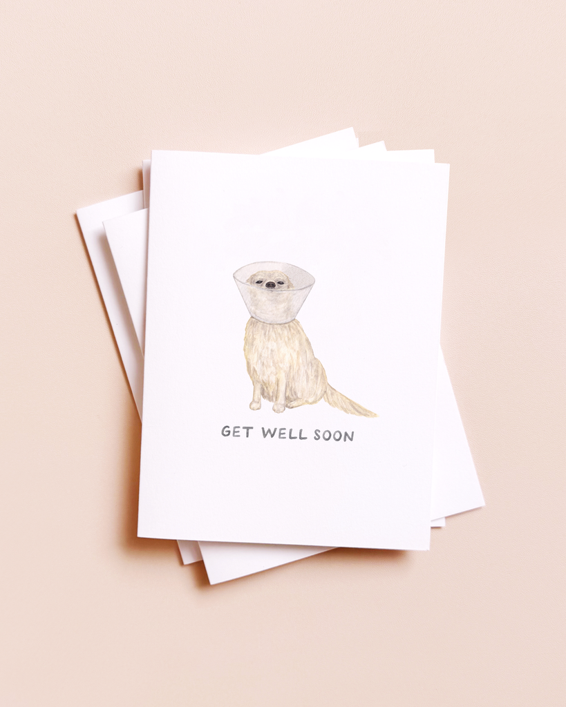 Get Well Pup — Sympathy / Support Card