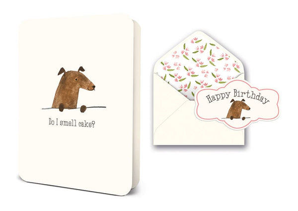 Do I Smell Cake? Happy Birthday Greeting Card