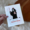 "Another year closer to death & decay" Birthday Card