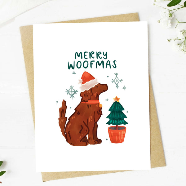 "Merry Woofmas" Christmas Card