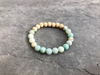 Deep Breath Diffuser Bracelet  |  Amazonite + Aromatherapy