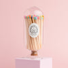Match Cloche with Confetti Mix Matchsticks