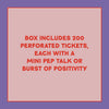 Take-a-Ticket: Affirmations