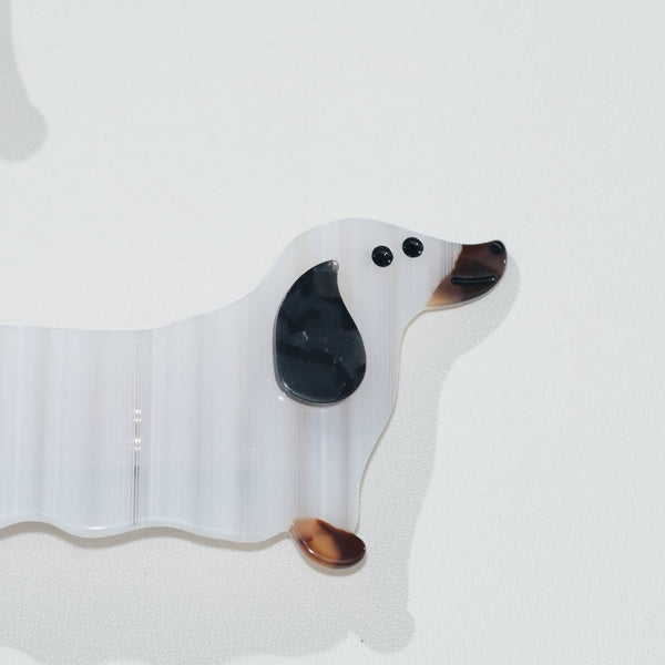 Dachshund Ghost Hair Clip