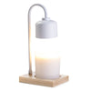 Candle Warmer Lamp - White + Wood