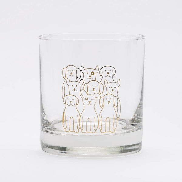 Dog Rocks Glass | Whiskey Glass | Cocktail Glass