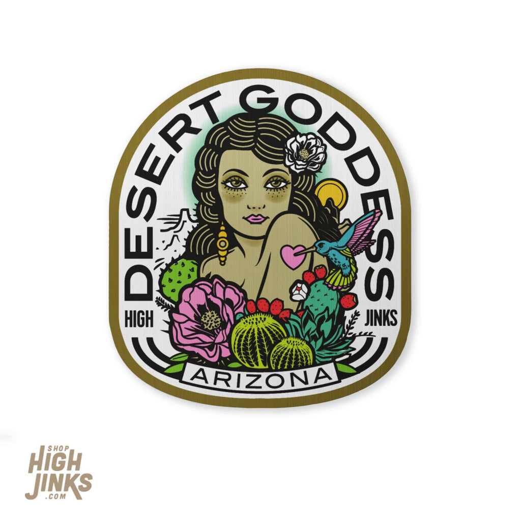 Desert Goddess Vinyl Sticker